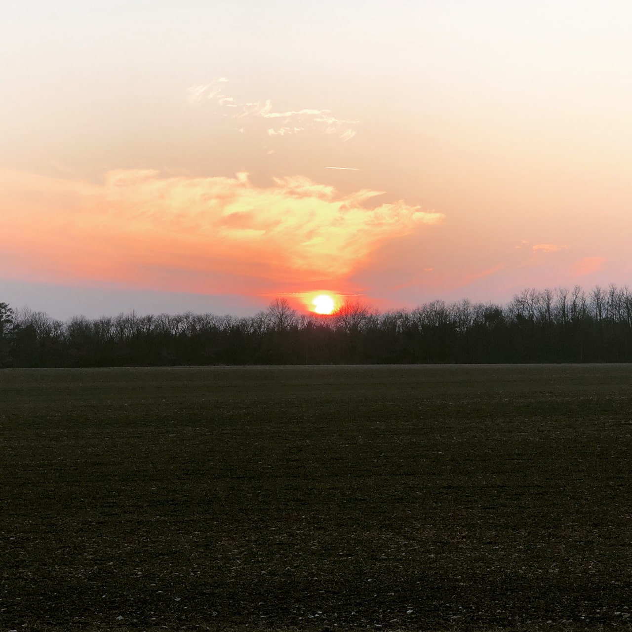 Sonnenuntergang Mittelburgenland